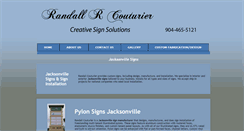 Desktop Screenshot of creativesignsolutionsinc.com