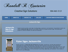 Tablet Screenshot of creativesignsolutionsinc.com